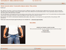 Tablet Screenshot of celerauto.lt